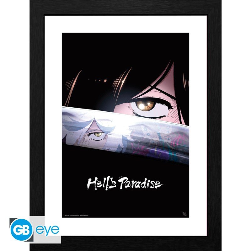 HELL'S PARADISE - Tirage encadré "Teaser Art S1" (30x40)